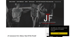 Desktop Screenshot of justintimberlakefan.com